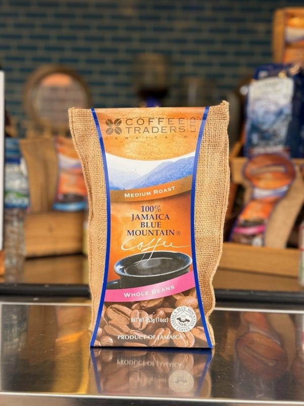 16 oz Coffee Traders Jamaican Blue Mountain Blend Beans